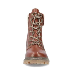 Rieker Women'S Corded Boots Fox Brown