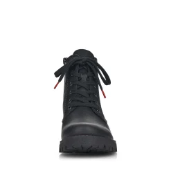 Rieker Women'S Corded Boots Deep Black