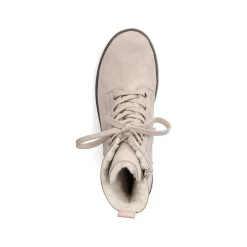 Rieker Women'S Corded Boots Light Beige