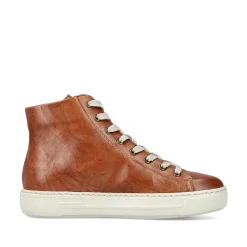 Rieker Women'S Corded Boots Fox Brown