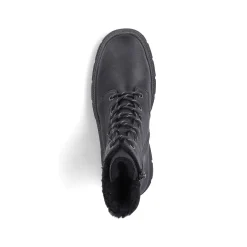 Rieker Women'S Corded Boots Night Black