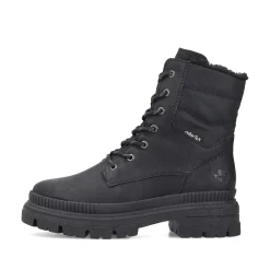 Rieker Women'S Corded Boots Night Black