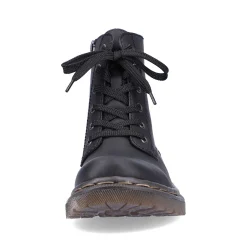 Rieker Women'S Corded Boots Deep Black
