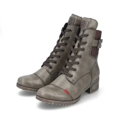 Rieker Women'S Corded Boots Army Green