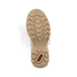 Rieker Women'S Corded Boots Cream Beige