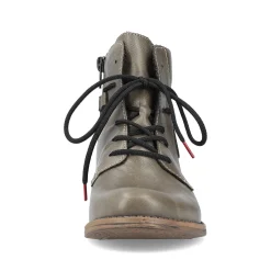Rieker Women'S Corded Boots Gray Green
