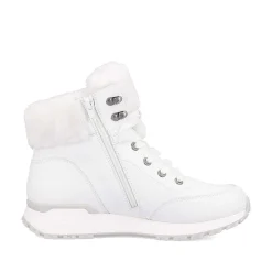 Rieker Women'S Corded Boots Crystal White