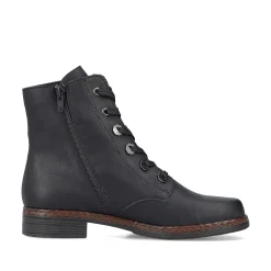 Rieker Women'S Corded Boots Night Black