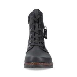 Rieker Women'S Corded Boots Night Black
