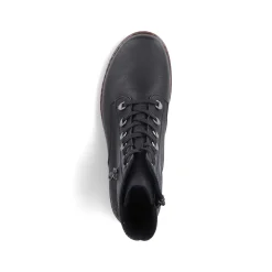 Rieker Women'S Corded Boots Night Black