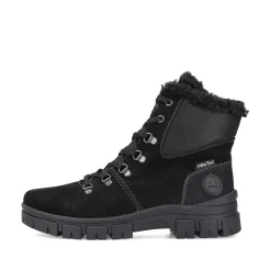 Rieker Women'S Corded Boots Night Black