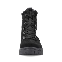 Rieker Women'S Corded Boots Night Black