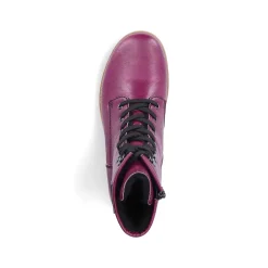 Rieker Women'S Corded Boots Eggplant