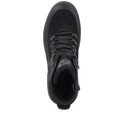 Rieker Women'S Corded Boots Diamond Black