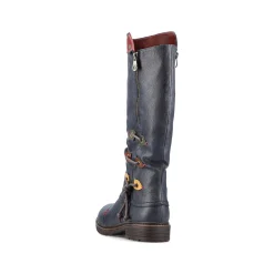 Rieker Women'S High-Shaft Boots Ocean Blue