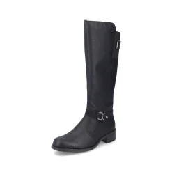 Rieker Women'S High-Shaft Boots Night Black
