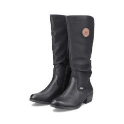Rieker Women'S High-Shaft Boots Deep Black