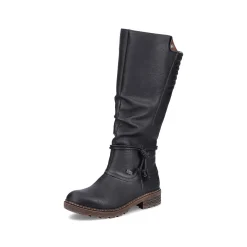 Rieker Women'S High-Shaft Boots Deep Black