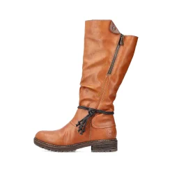 Rieker Women'S High-Shaft Boots Caramel Brown