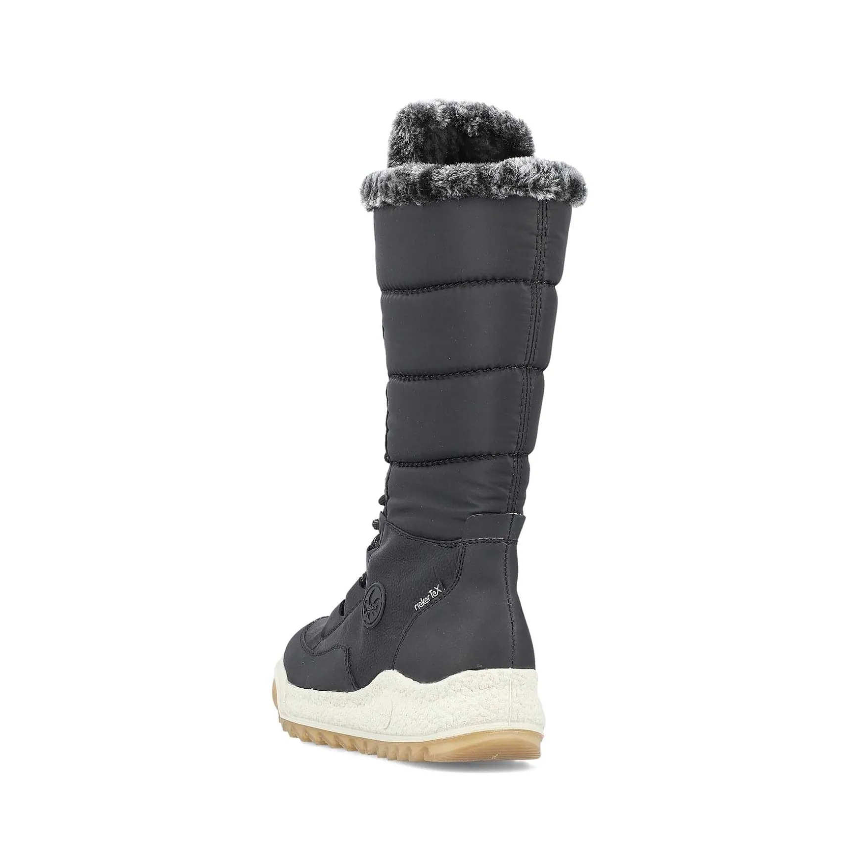 Rieker Women'S High-Shaft Boots Asphalt Black