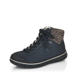 Rieker Women'S Lace-Up Shoes Ocean Blue