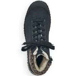 Rieker Women'S Lace-Up Shoes Ocean Blue