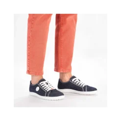 Rieker Women'S Lace-Up Shoes Navy Blue