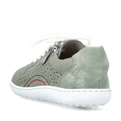Rieker Women'S Lace-Up Shoes Mint Green