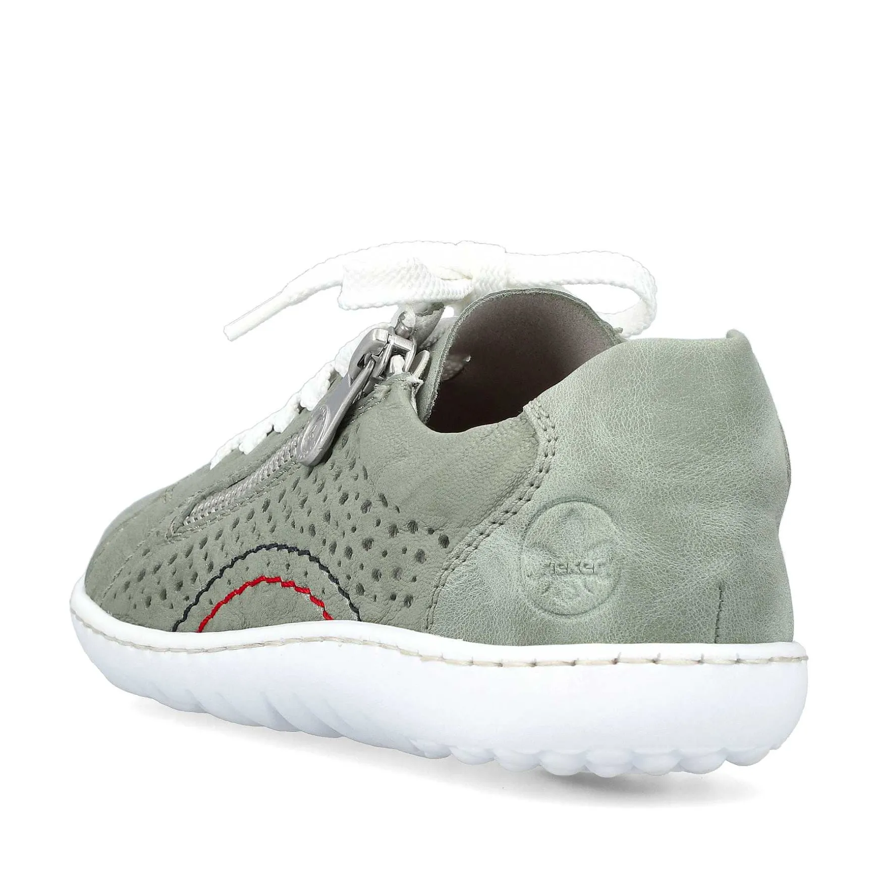 Rieker Women'S Lace-Up Shoes Mint Green