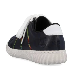 Rieker Women'S Lace-Up Shoes Navy Blue