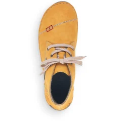 Rieker Women'S Lace-Up Shoes Honey Yellow