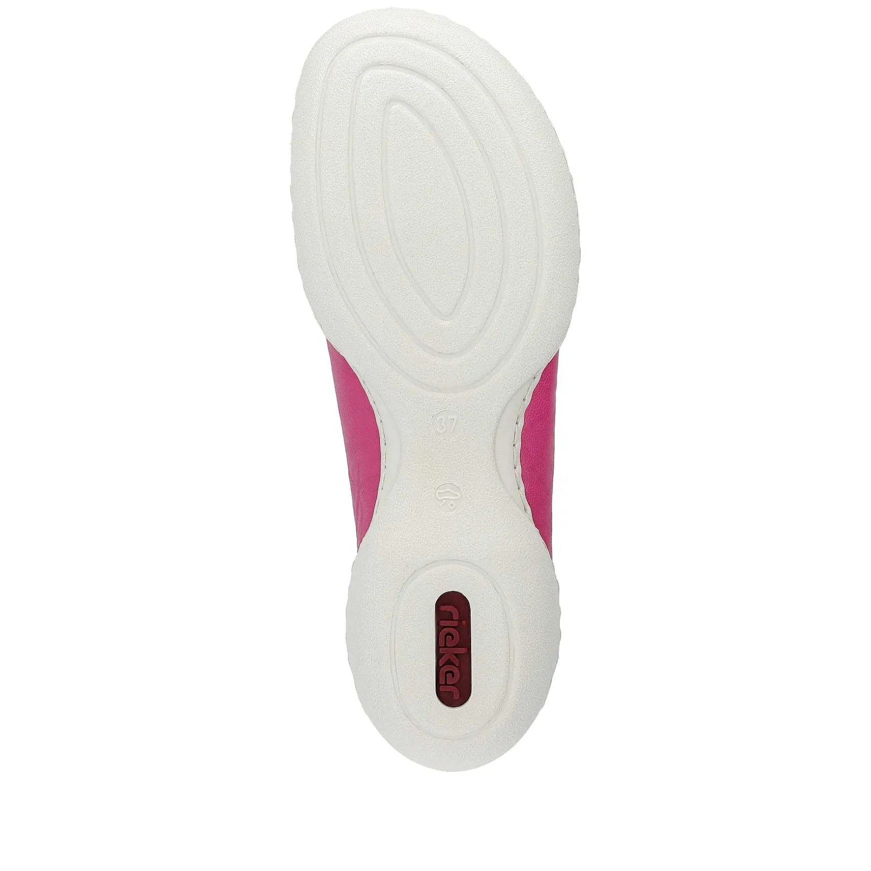 Rieker Women'S Lace-Up Shoes Magenta
