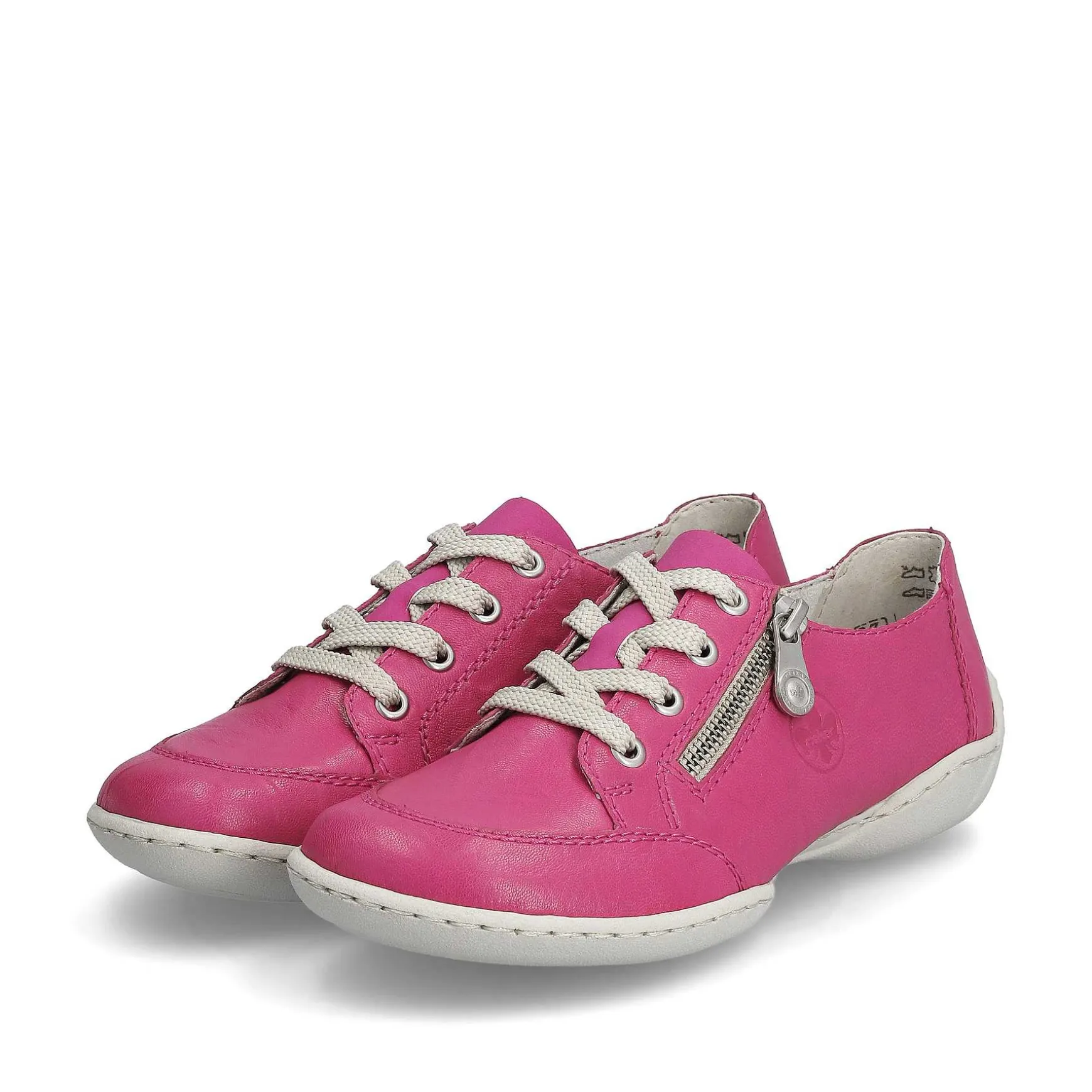 Rieker Women'S Lace-Up Shoes Magenta
