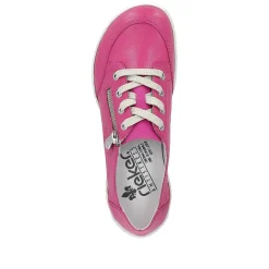 Rieker Women'S Lace-Up Shoes Magenta