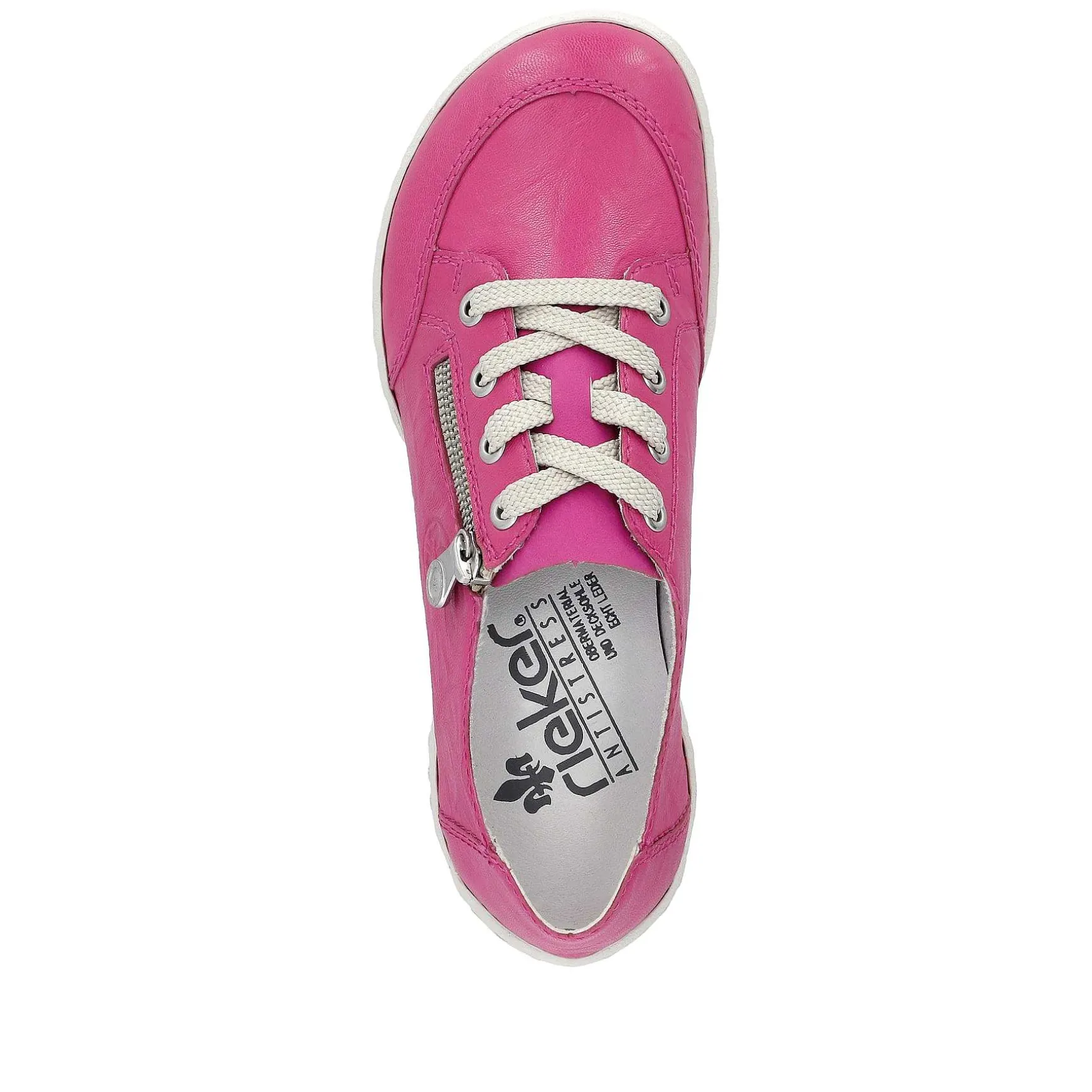 Rieker Women'S Lace-Up Shoes Magenta