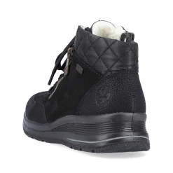 Rieker Women'S Lace-Up Shoes Deep Black