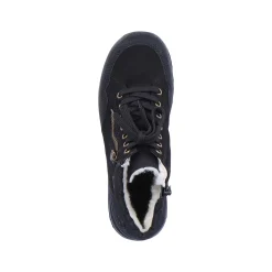 Rieker Women'S Lace-Up Shoes Deep Black
