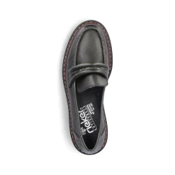 Rieker Women'S Loafers Army Green
