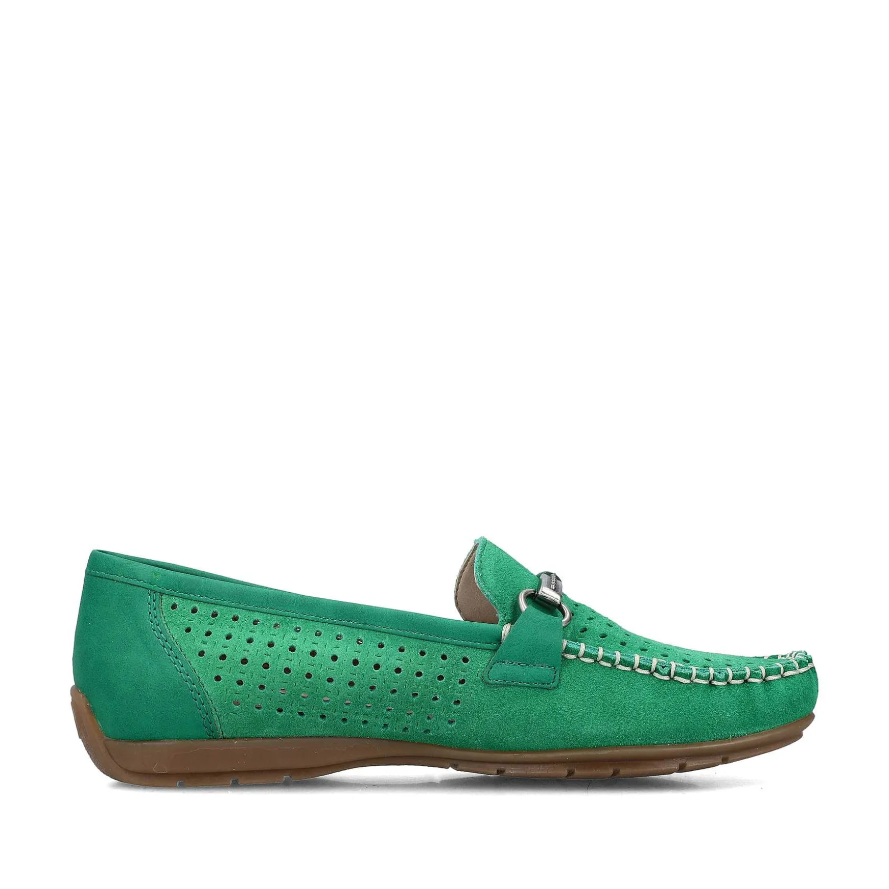 Rieker Women'S Loafers Grass Green