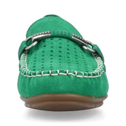 Rieker Women'S Loafers Grass Green