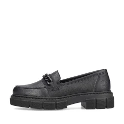 Rieker Women'S Loafers Jet Black