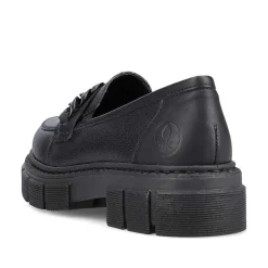 Rieker Women'S Loafers Jet Black