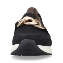Rieker Women'S Loafers Jet Black