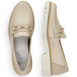 Rieker Women'S Loafers Light Beige