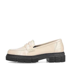 Rieker Women'S Loafers Light Beige