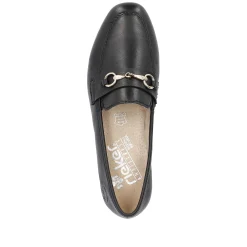 Rieker Women'S Loafers Midnight Black