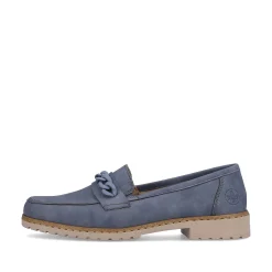 Rieker Women'S Loafers Sky Blue