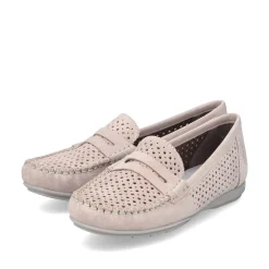 Rieker Women'S Loafers Soft Pink