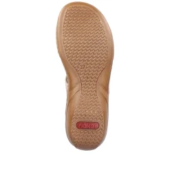 Rieker Women'S Mules Clay Beige