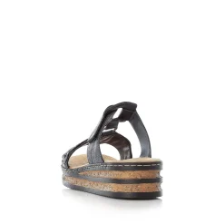 Rieker Women'S Mules Dark Blue